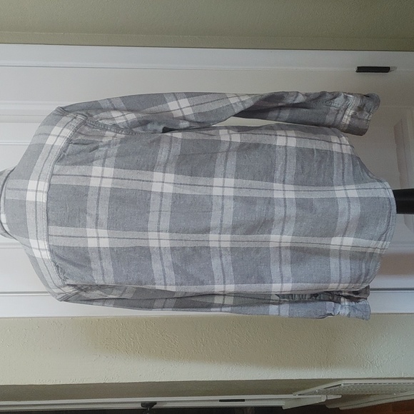 Men's Grey Button Up - Picture 2 of 4